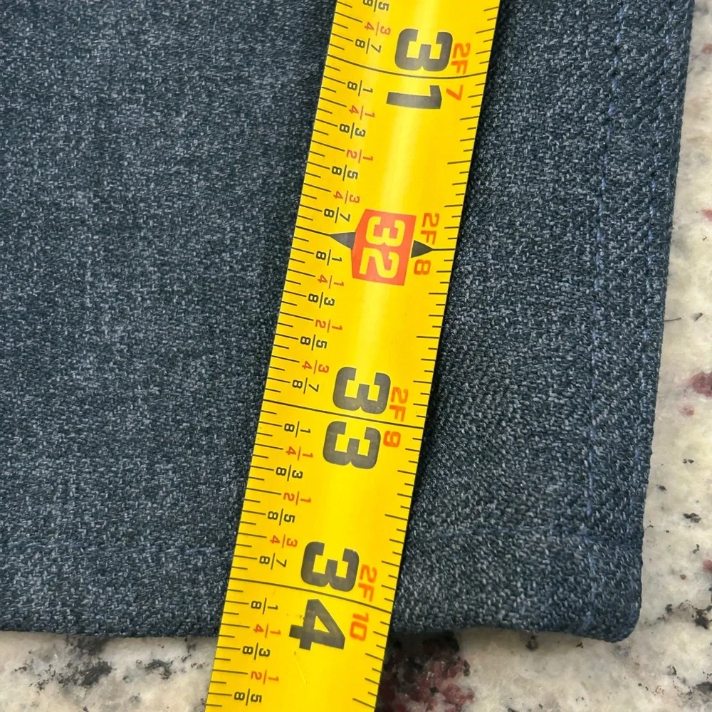 Wrangler Wrancher‎ Men’s Blue Gray Western Cowboy Dress Trousers 42/34 NWT